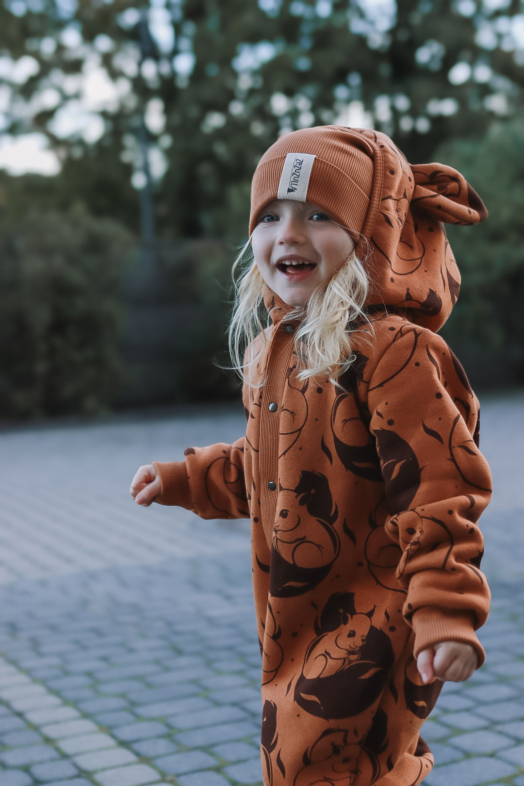 Cozy Bear Jumpsuit for Kids – Cute & Comfortable Cotton Outfit by Zezuzulla at www.brixbailey.com
