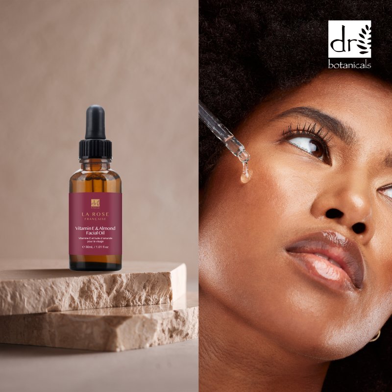 Facial Oil with Rose, Almond and Olive 30ml