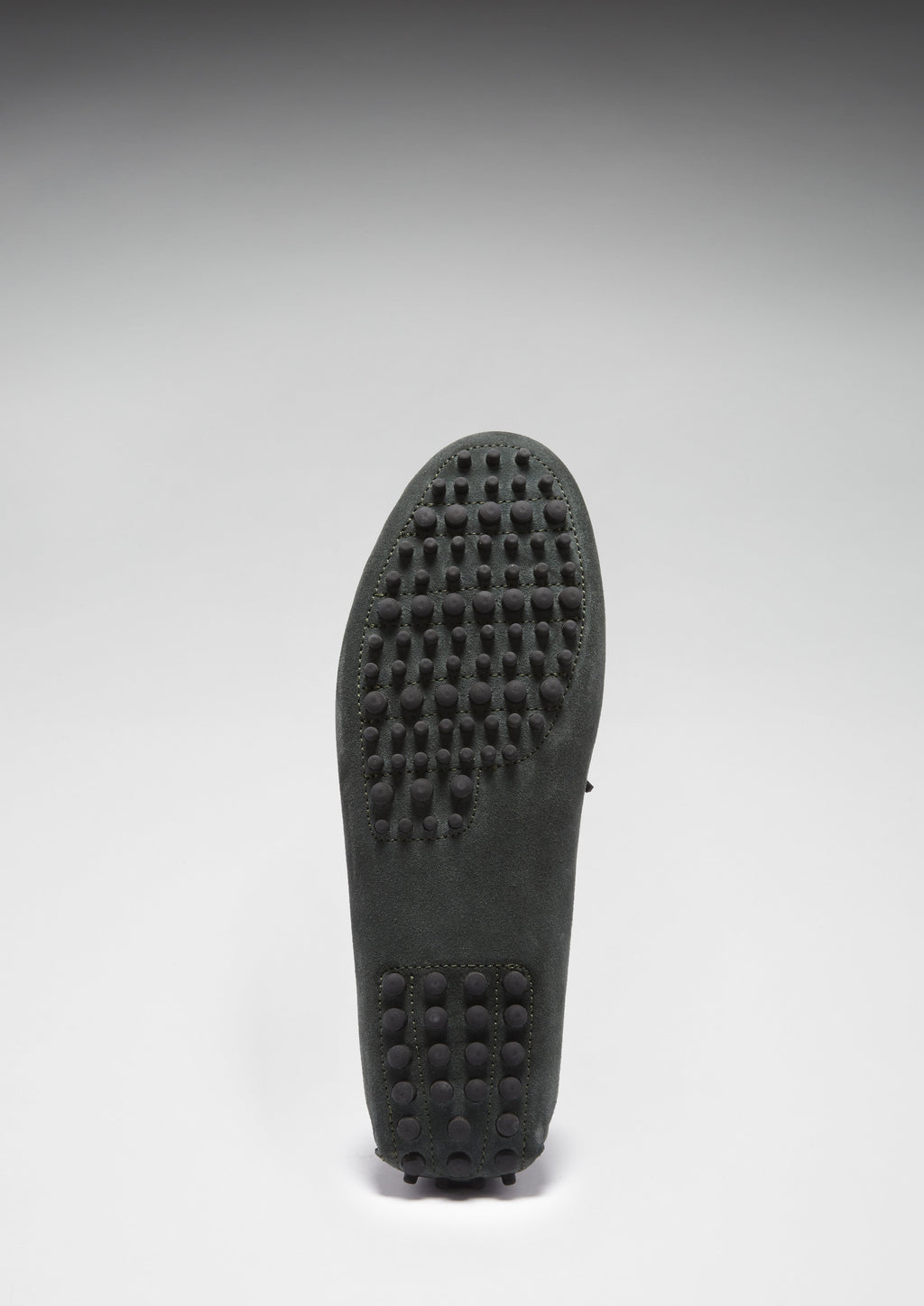 Racing Green Suede Laced Driving Loafers