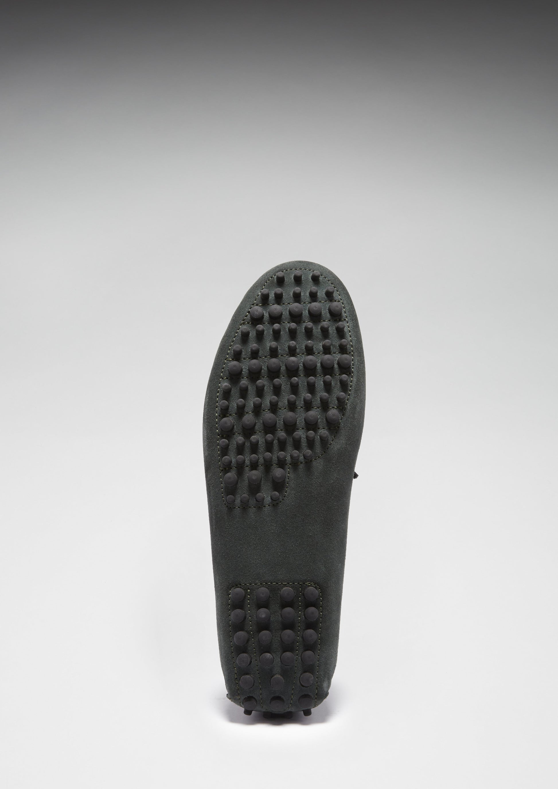 Racing Green Suede Laced Driving Loafers