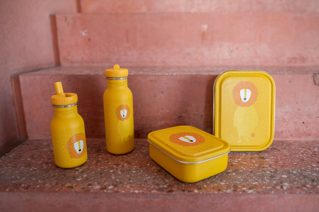 Durable Stainless Steel Lunch Box with Fun Animal Designs - Perfect for Kids by Trixie Baby at www.brixbailey.com