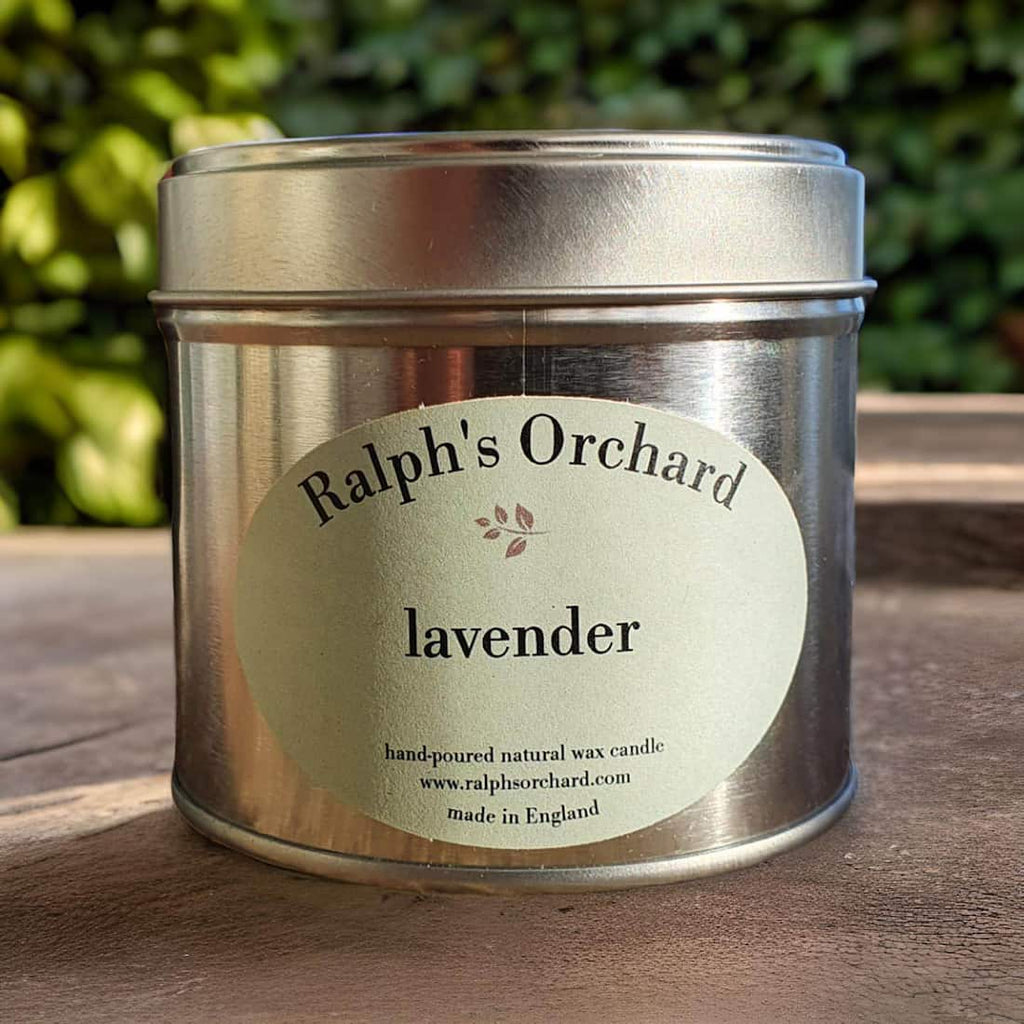 Gardener's Gift Set with Flower Press and Scented Candle