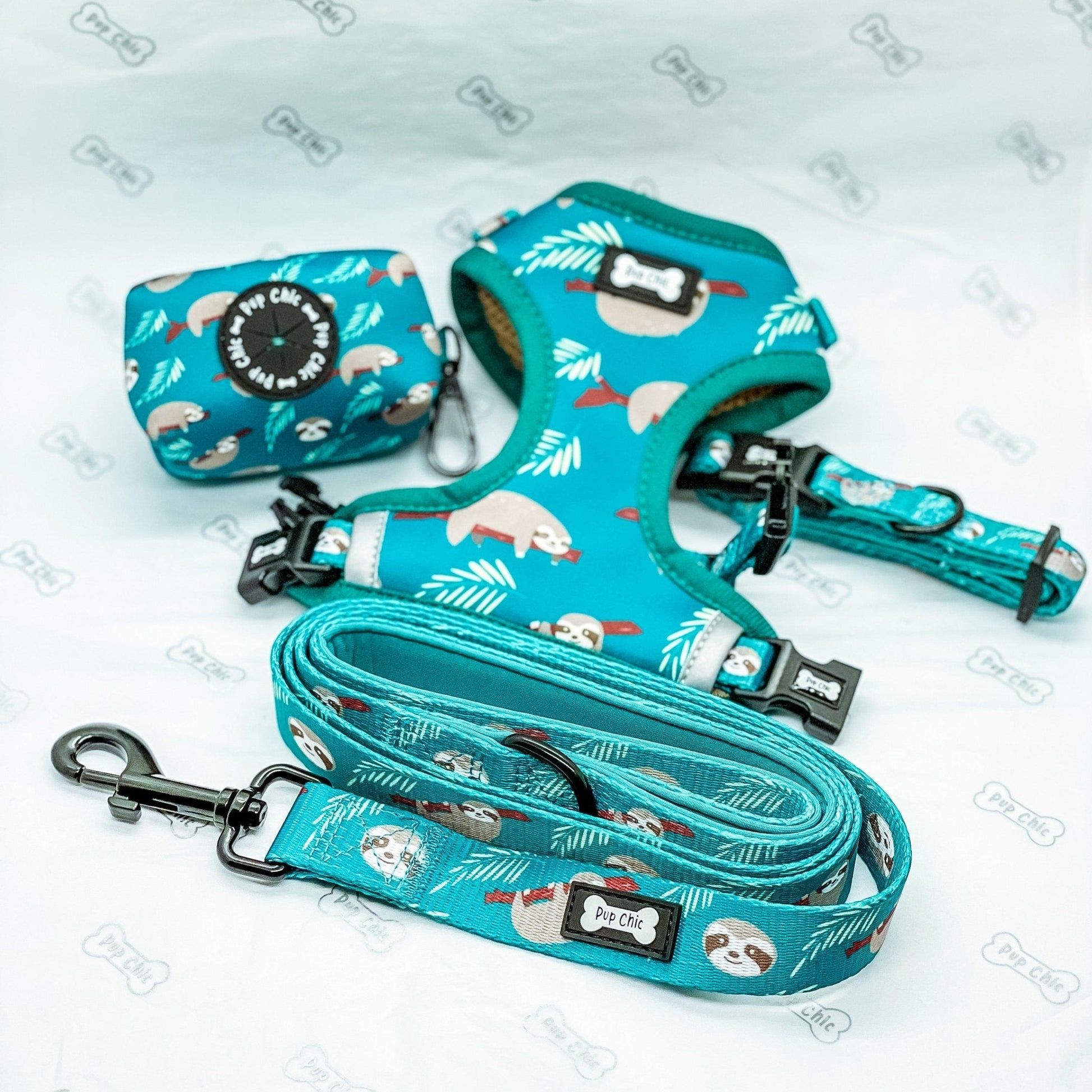 Lazy Sloth Adjustable Dog Collar
