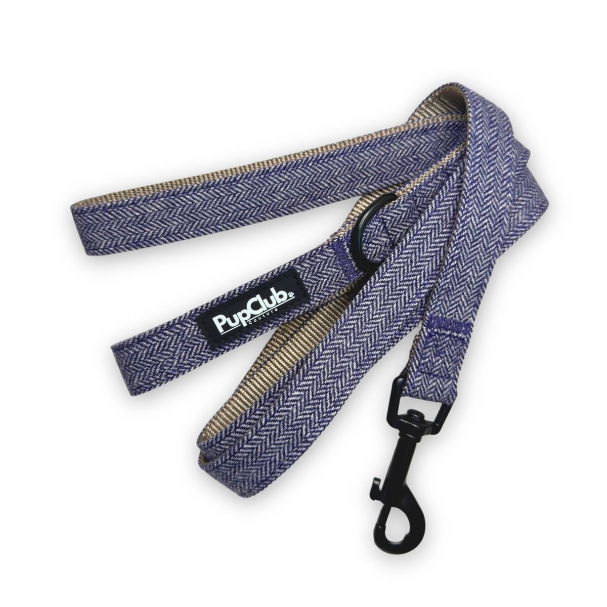 Lead Tweed Blue Dog Leash