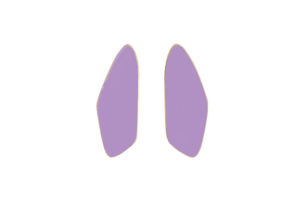 LEAVES Organic Shaped Earrings - Modest & Striking Jewelry by Lisa Kroeber by Lisa Kroeber Jewellery at www.brixbailey.com
