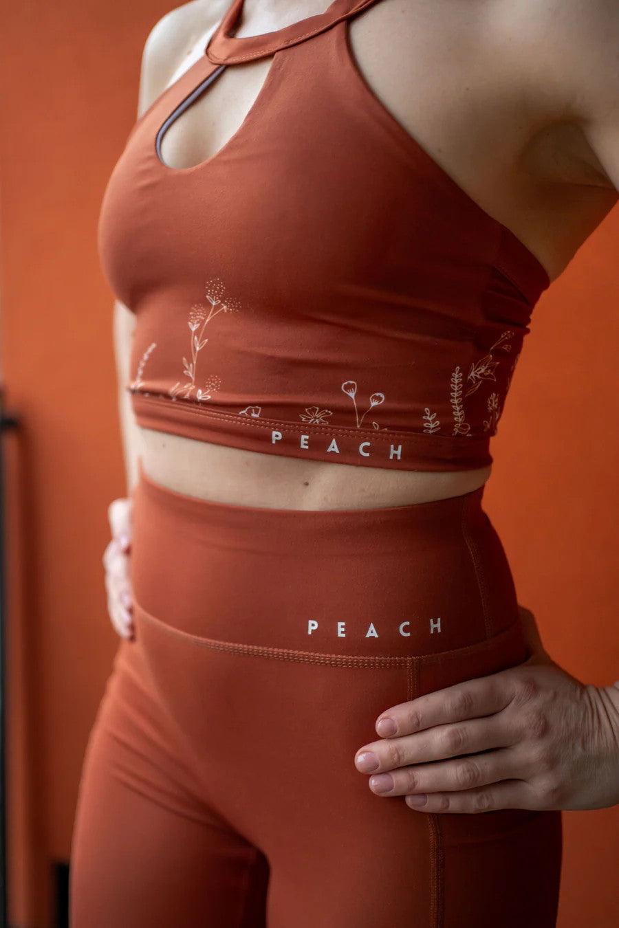 High-Waisted Leggings Inspired by Estonian Nature - Comfortable, Feminine & Functional by Peachlabel at www.brixbailey.com