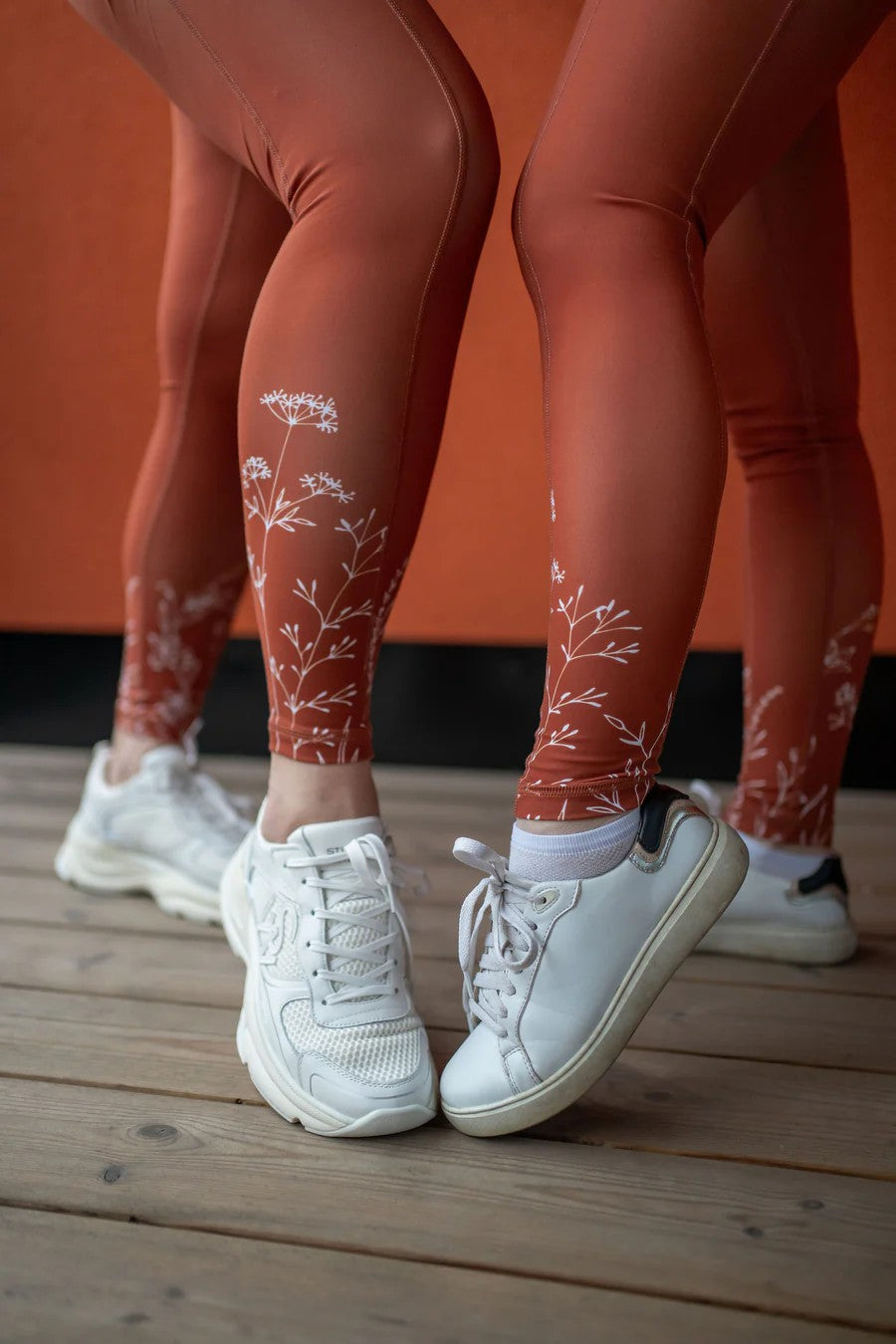 High-Waisted Leggings Inspired by Estonian Nature - Soft, Comfortable & Feminine by Peachlabel at www.brixbailey.com