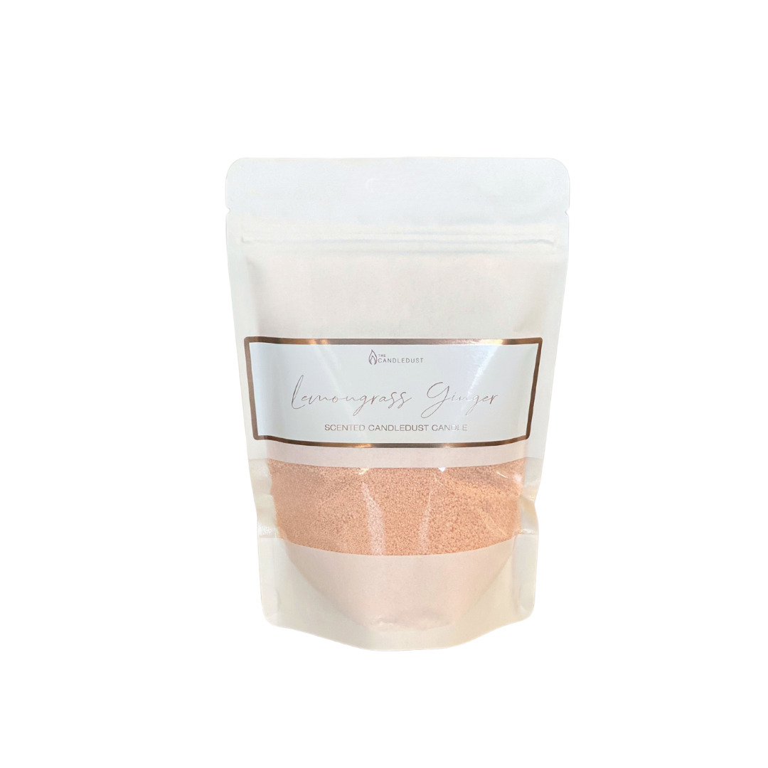 Candledust Scented Candle Refill Kit – Lemongrass & Ginger by Candledust at www.brixbailey.com