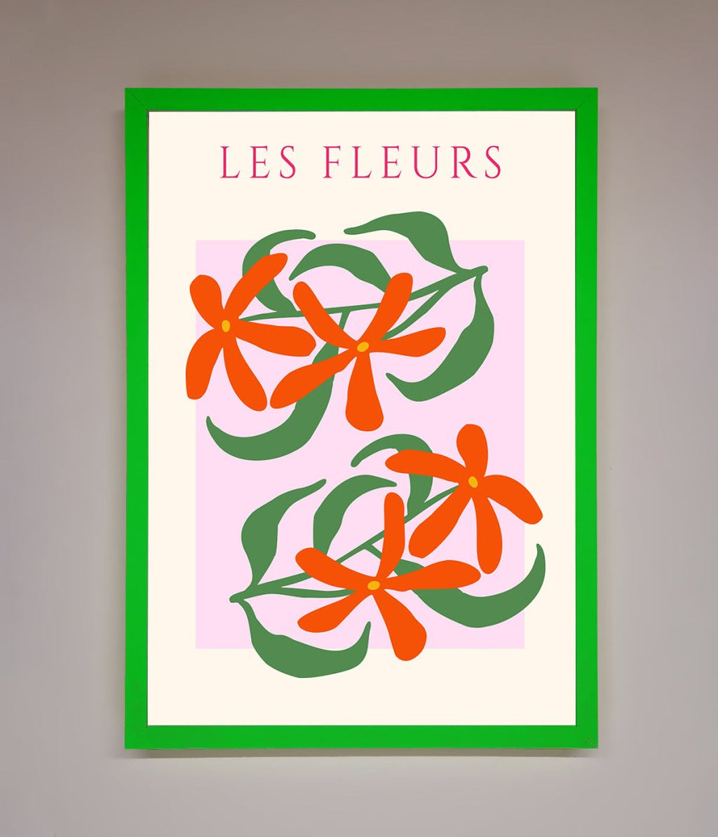 Framed Floral Print