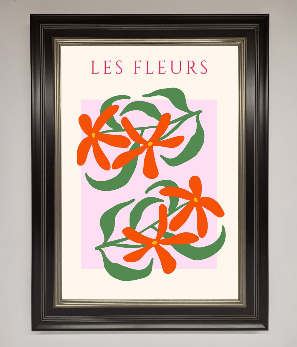 Framed Floral Print