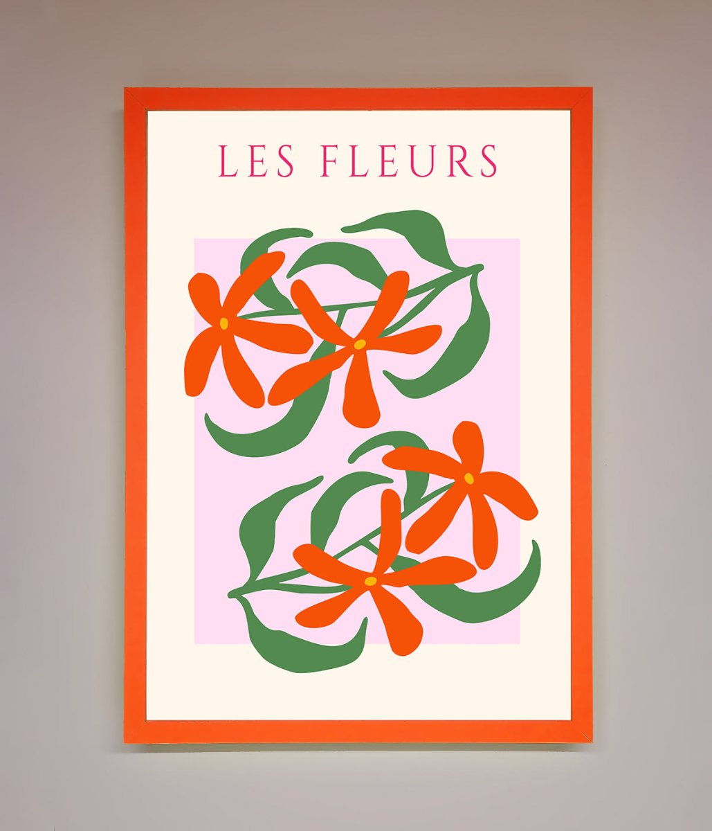 Framed Floral Print