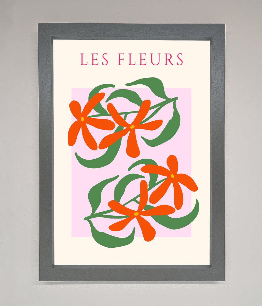 Framed Floral Print