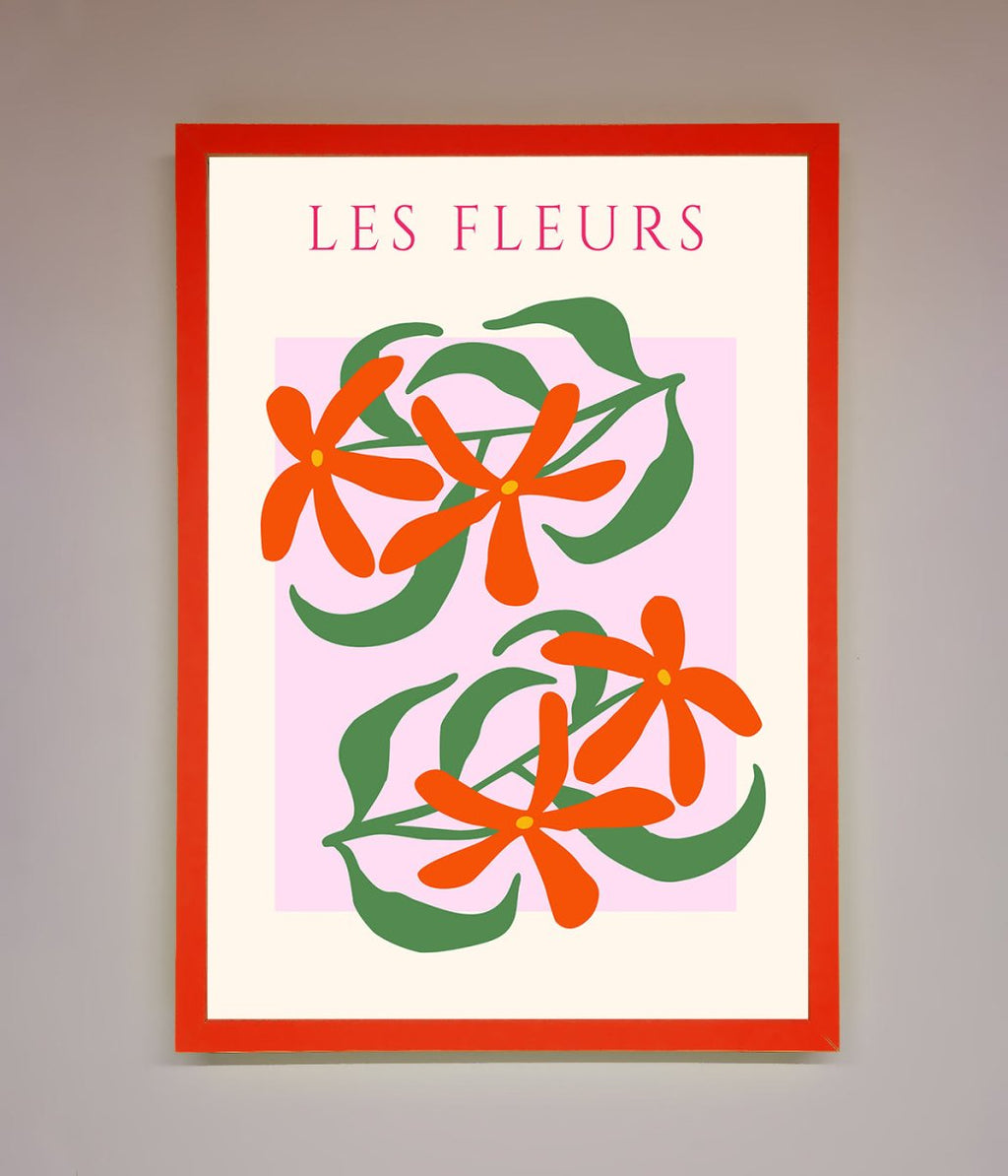 Framed Floral Print