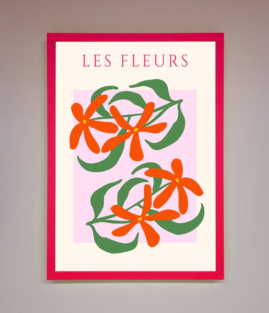 Framed Floral Print