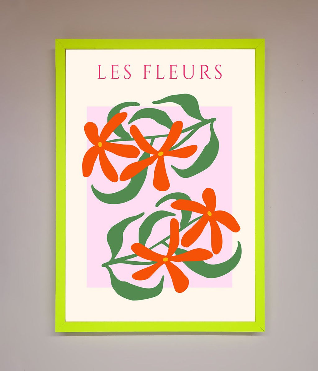 Framed Floral Print