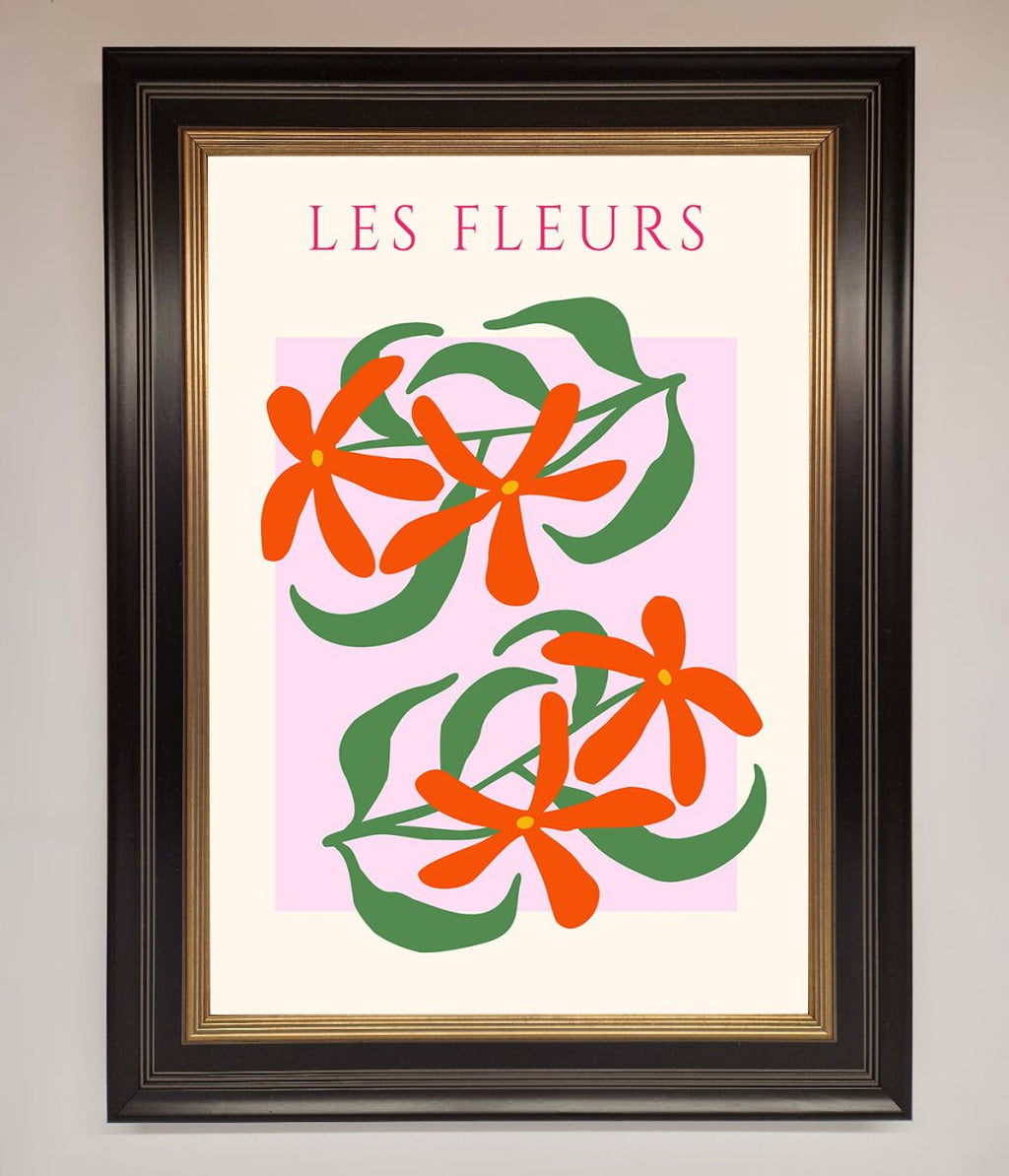 Framed Floral Print