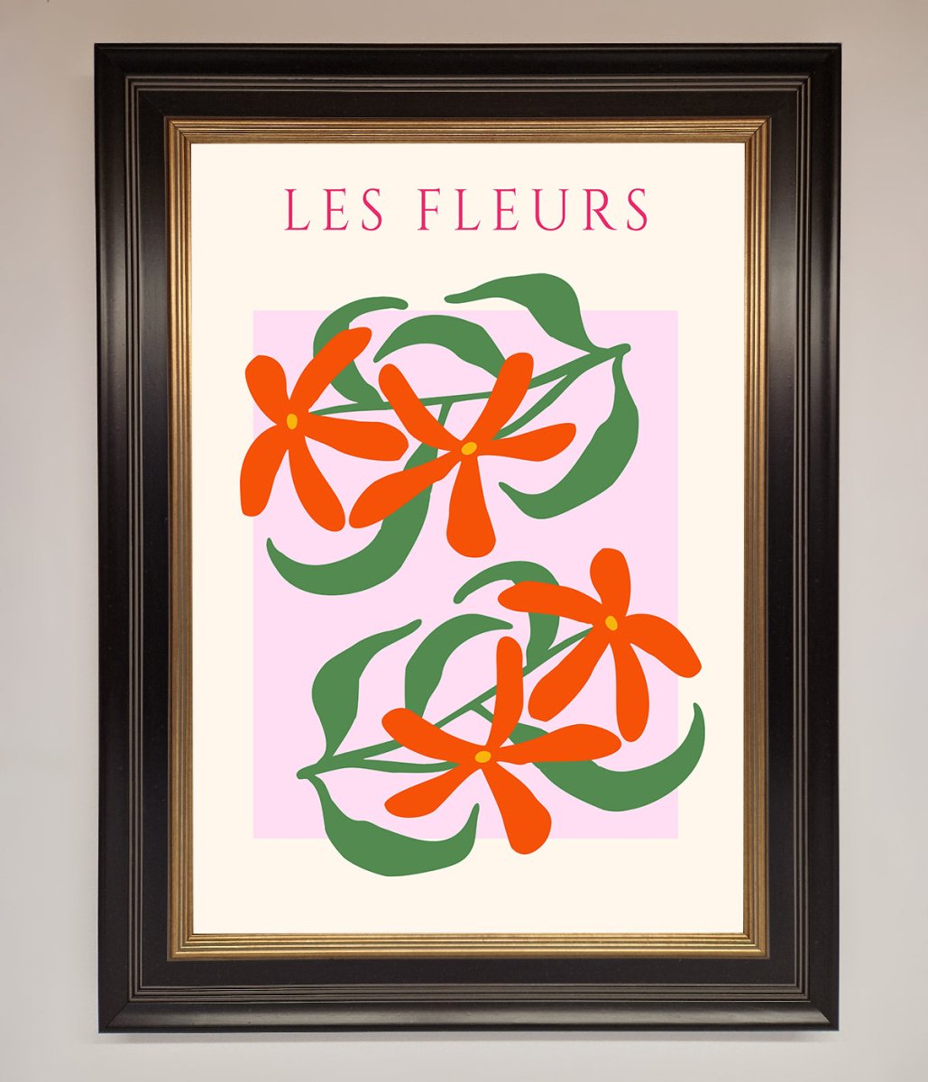 Framed Floral Print