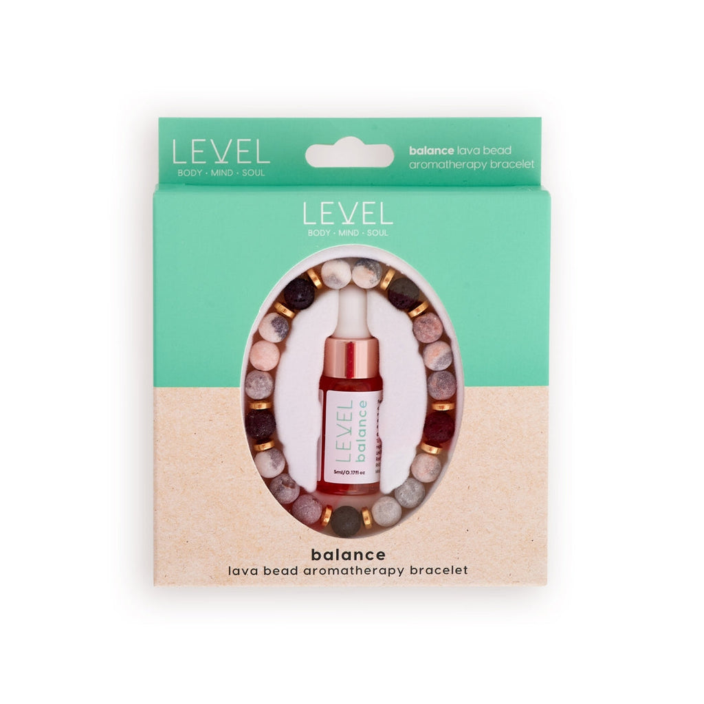 Lava Bead Aromatherapy Bracelet with Essential Oil Balance