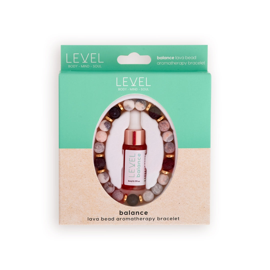 Lava Bead Aromatherapy Bracelet with Essential Oil Balance