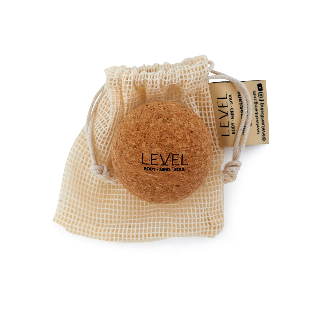 Natural Cork Massage Ball for Deep Tissue Relief
