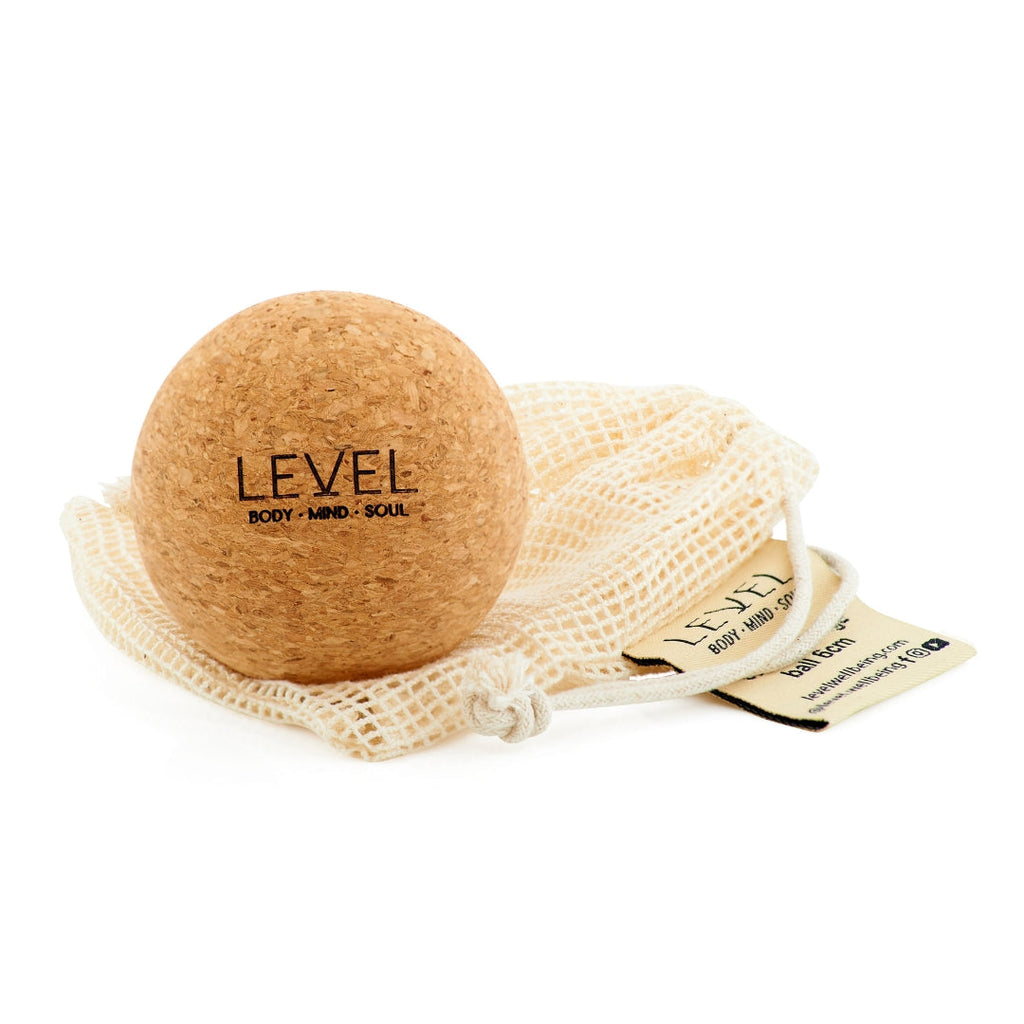Natural Cork Massage Ball for Deep Tissue Relief