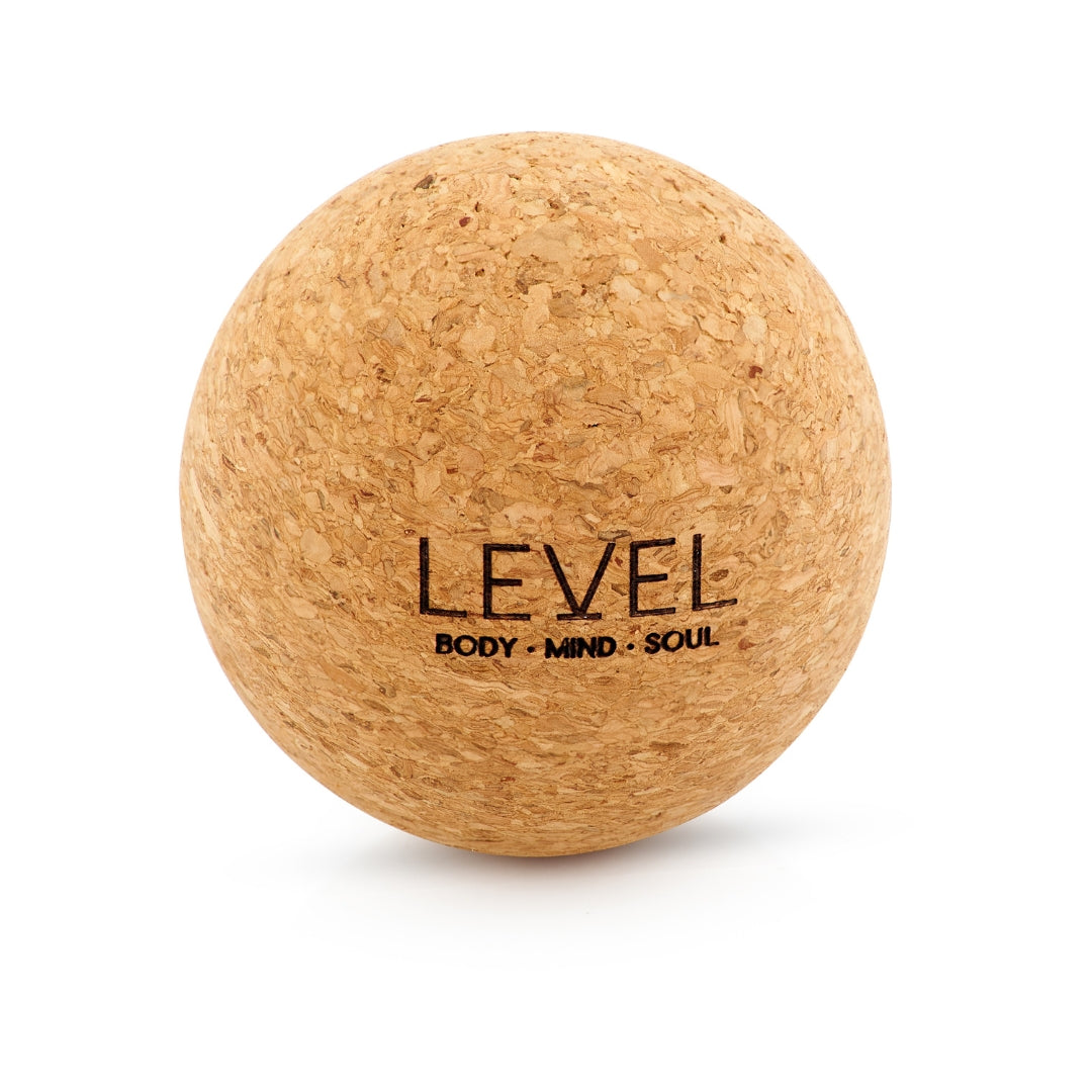 Natural Cork Massage Ball for Deep Tissue Relief