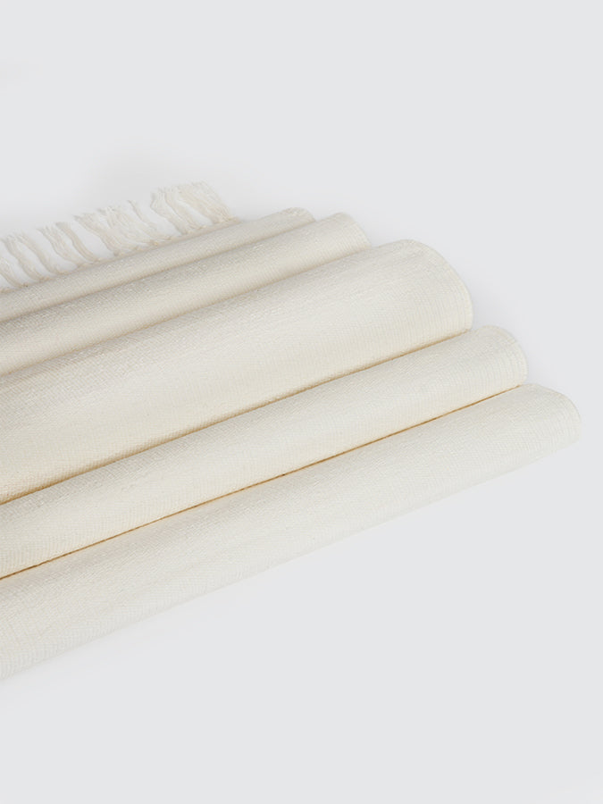 Organic Cotton Yoga Mat Handwoven in India