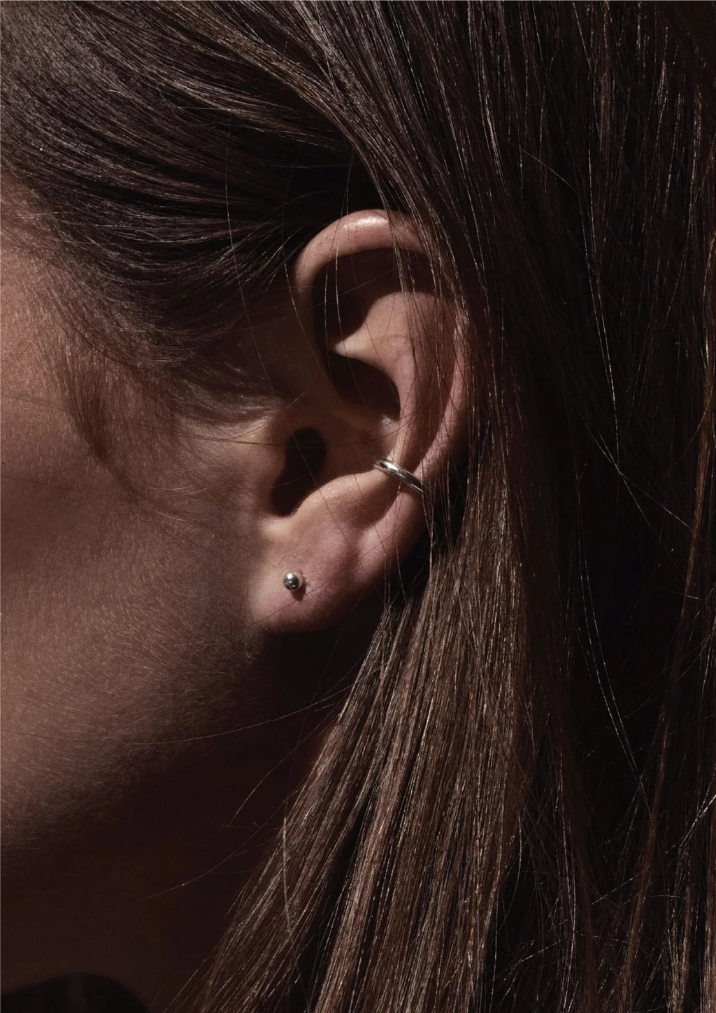 NO MORE Stackable Line Ear Cuffs - No Piercing Needed, Handmade & Eco-Friendly Jewelry by NO MORE at www.brixbailey.com