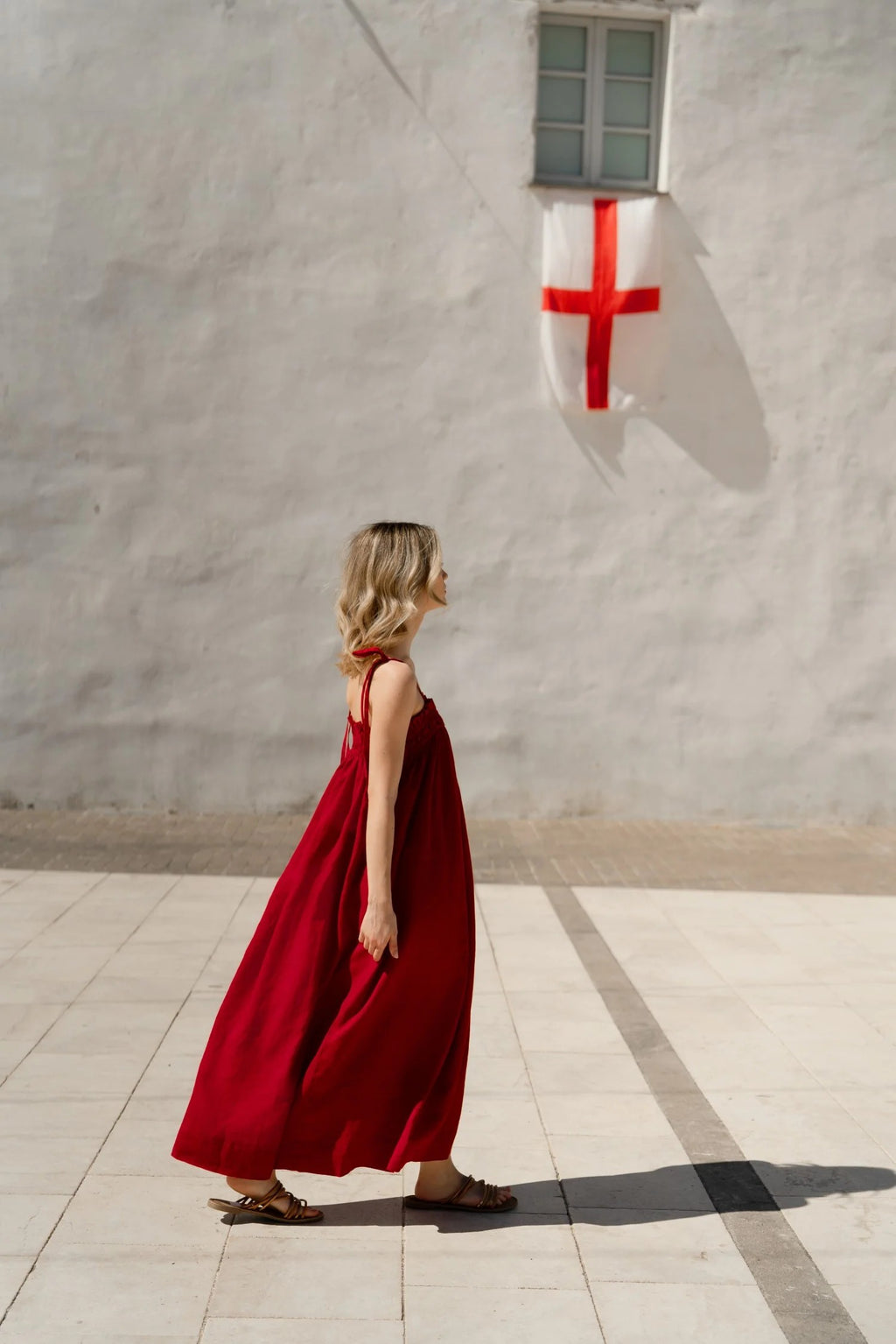 Experience Effortless Elegance with the Linen Ballade Dress by Linen Tales at www.brixbailey.com