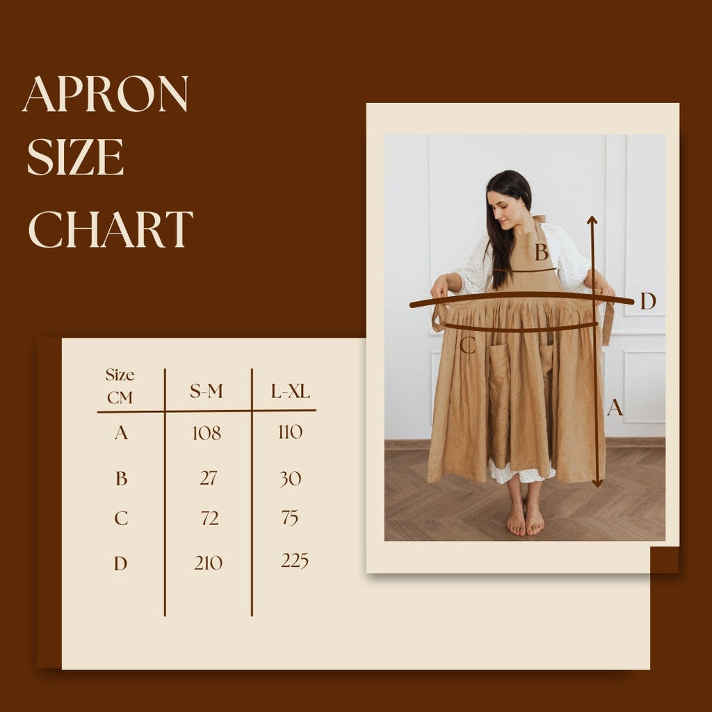 Linen Retro Apron