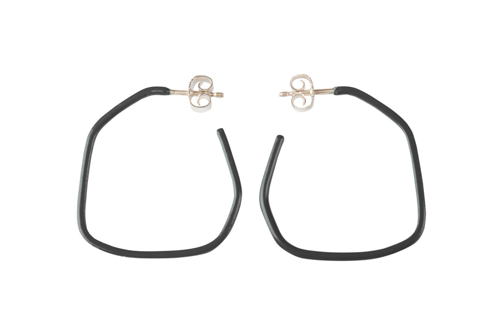 LINE Earrings - Lightweight & Colorful Handcrafted Jewelry by Lisa Kroeber by Lisa Kroeber Jewellery at www.brixbailey.com