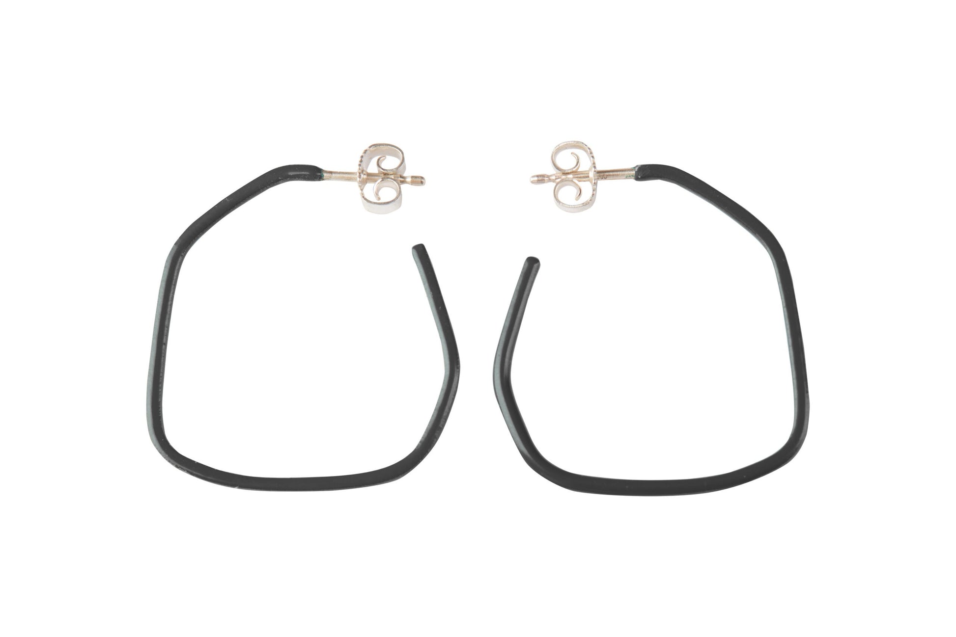 LINE Earrings - Lightweight & Colorful Handcrafted Jewelry by Lisa Kroeber by Lisa Kroeber Jewellery at www.brixbailey.com