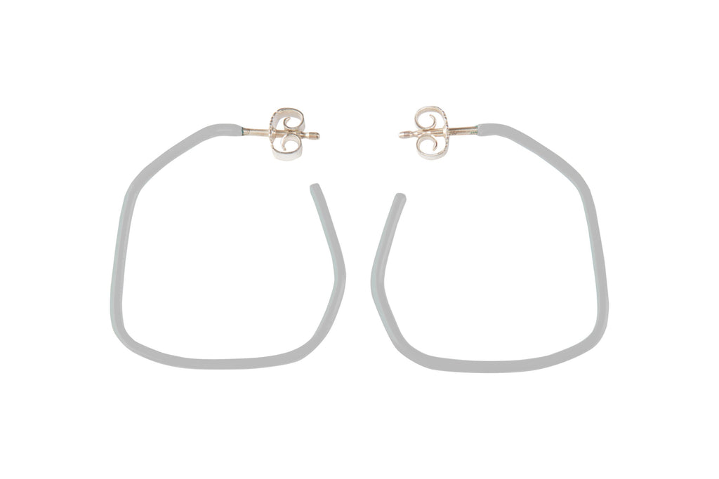 LINE Earrings - Delicate & Light Jewelry by Lisa Kroeber - Handcrafted in Estonia by Lisa Kroeber Jewellery at www.brixbailey.com
