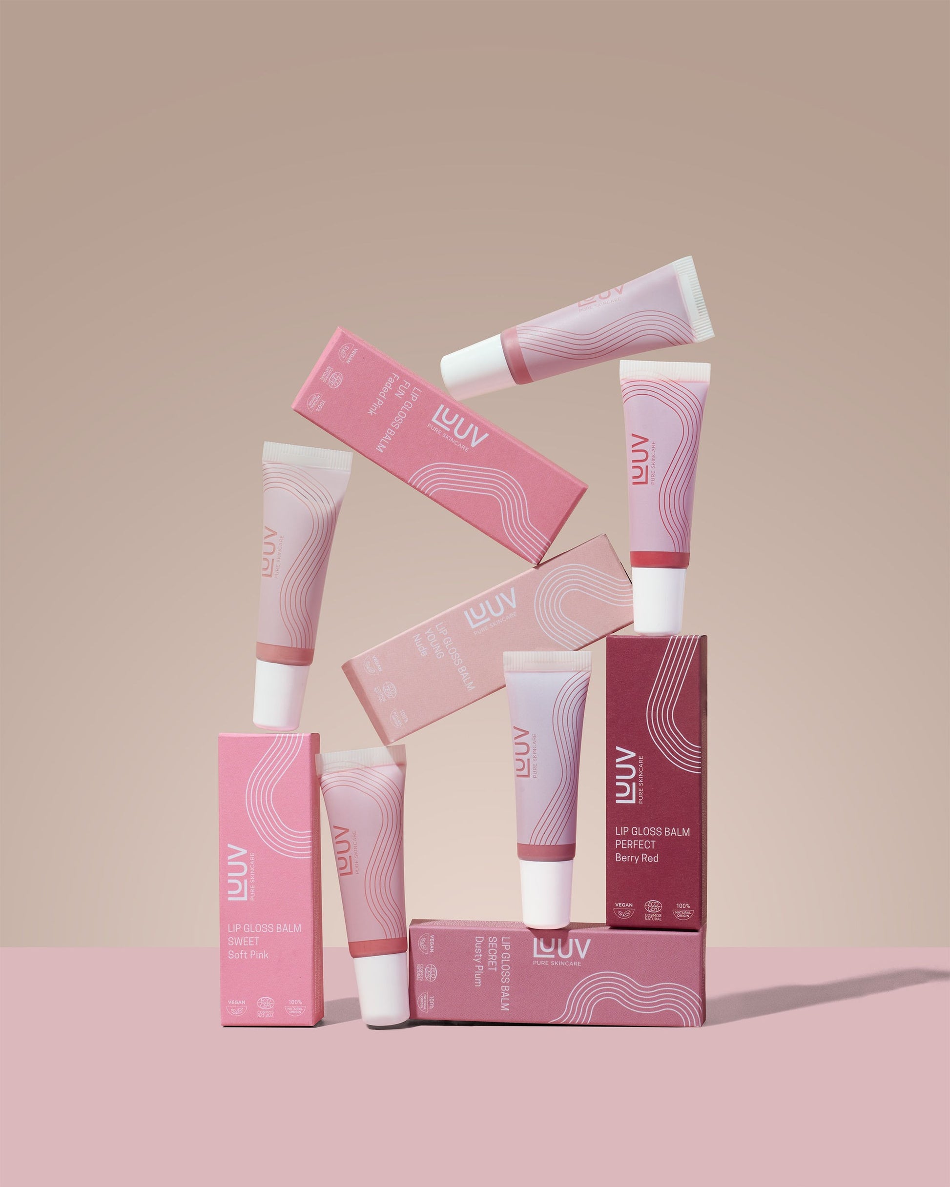 LUUV Lip Gloss Balm - New Best Friend for Lips with Plum Oil & Candelilla Wax - ECOCERT/COSMOS Certified by LUUV at www.brixbailey.com
