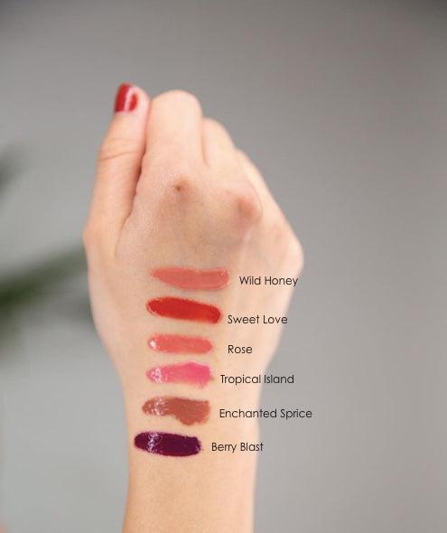 Argan Lip and Cheek Colour Oil in Wild Honey
