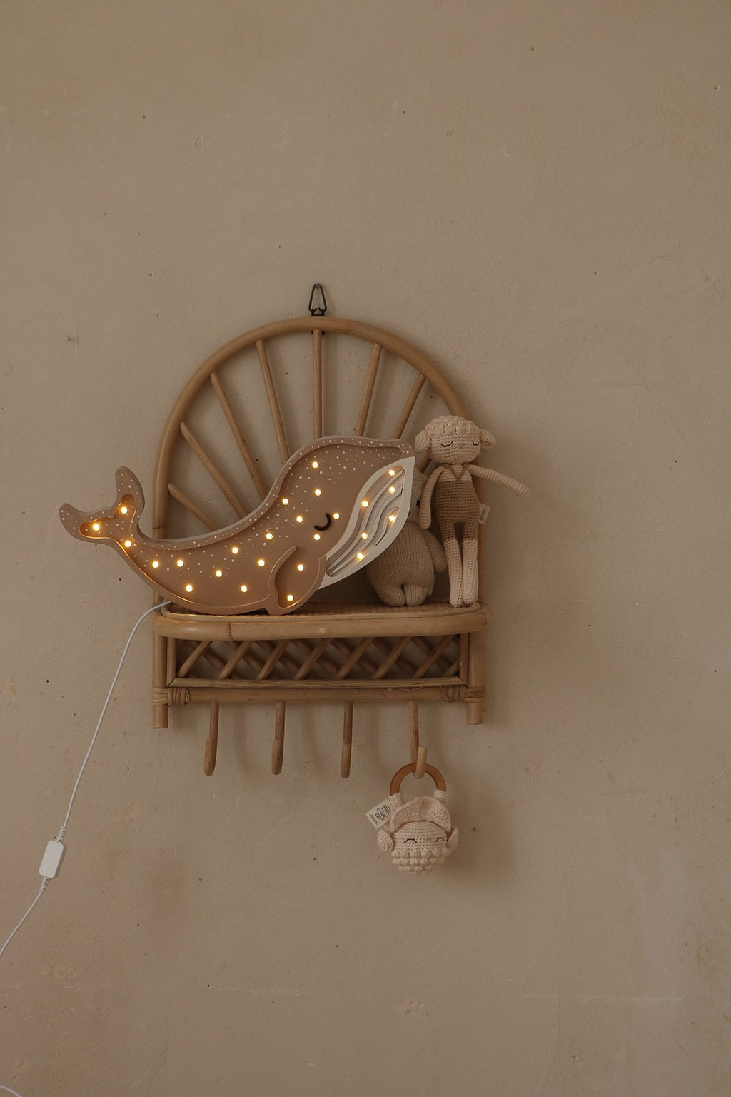 Little Lights Whale Lamp