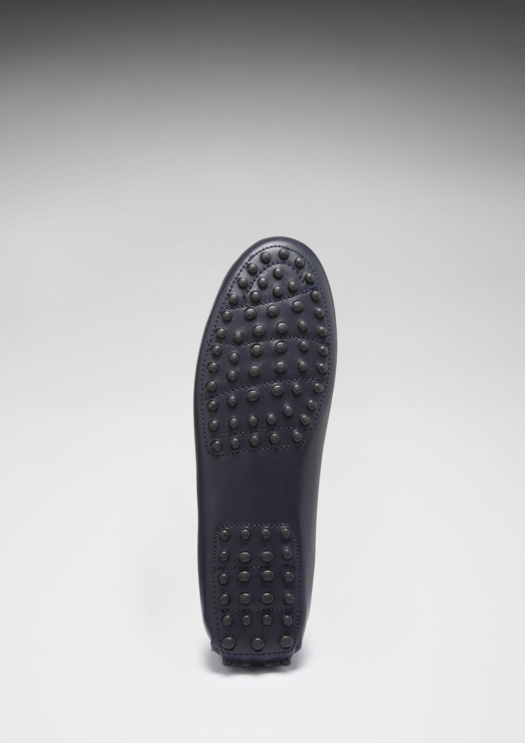 Women's Navy Penny Driving Loafers