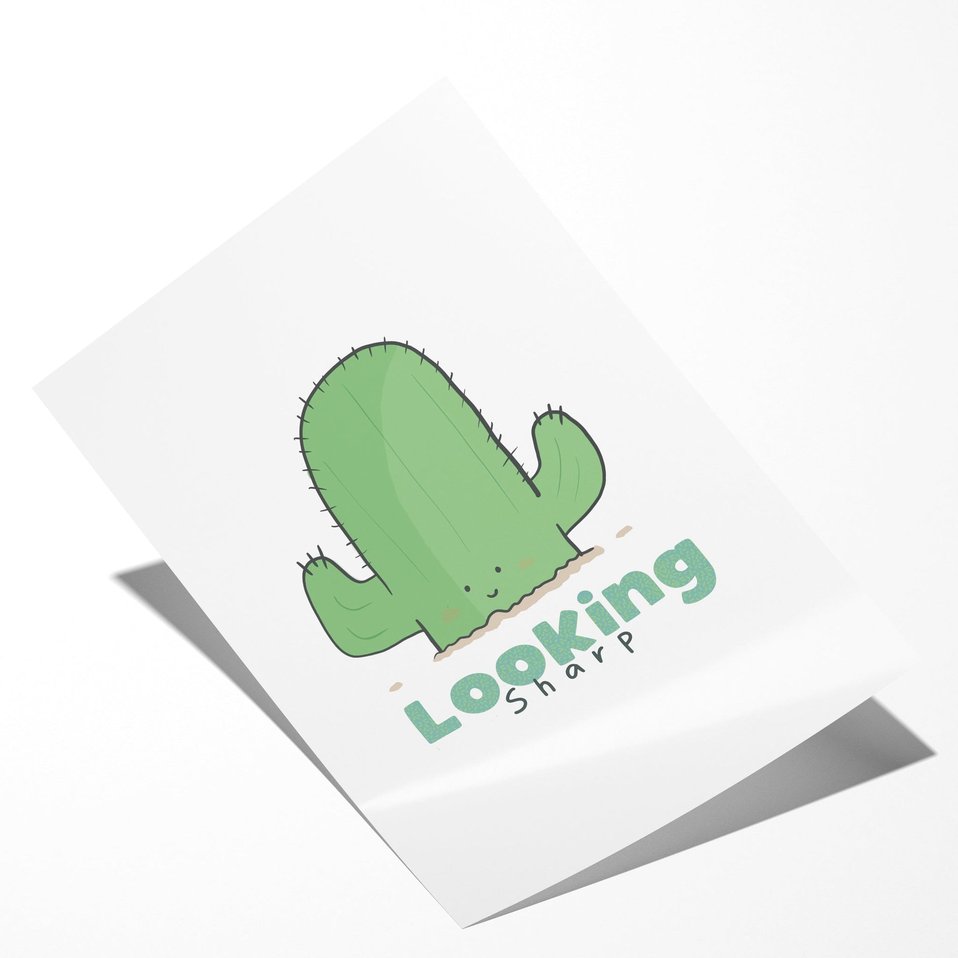 Looking Sharp Cactus Art Print