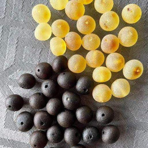 Premium Raw Baltic Amber Beads 7 to 8mm for Jewellery Making