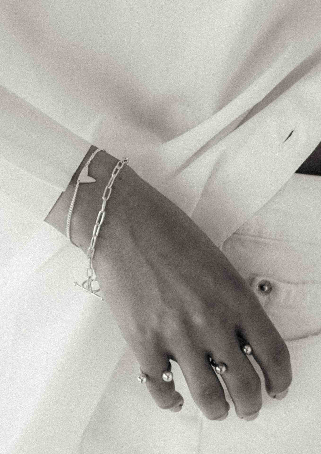 Heartbreaker Bracelet: Delicate Sterling Silver Jewelry - Eco-Friendly & Handmade with Love by NO MORE at www.brixbailey.com