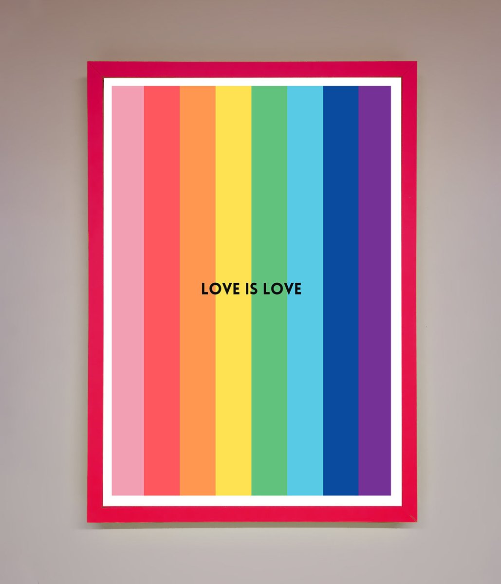 Love Is Love Framed Print