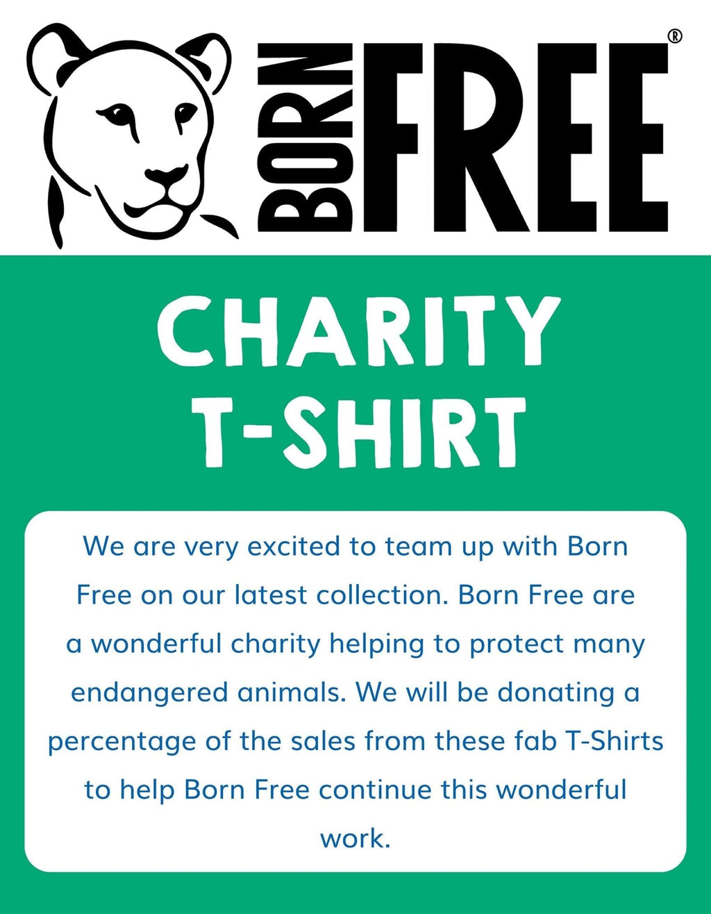 Organic Born Free Tiger Applique Long Sleeved T Shirt