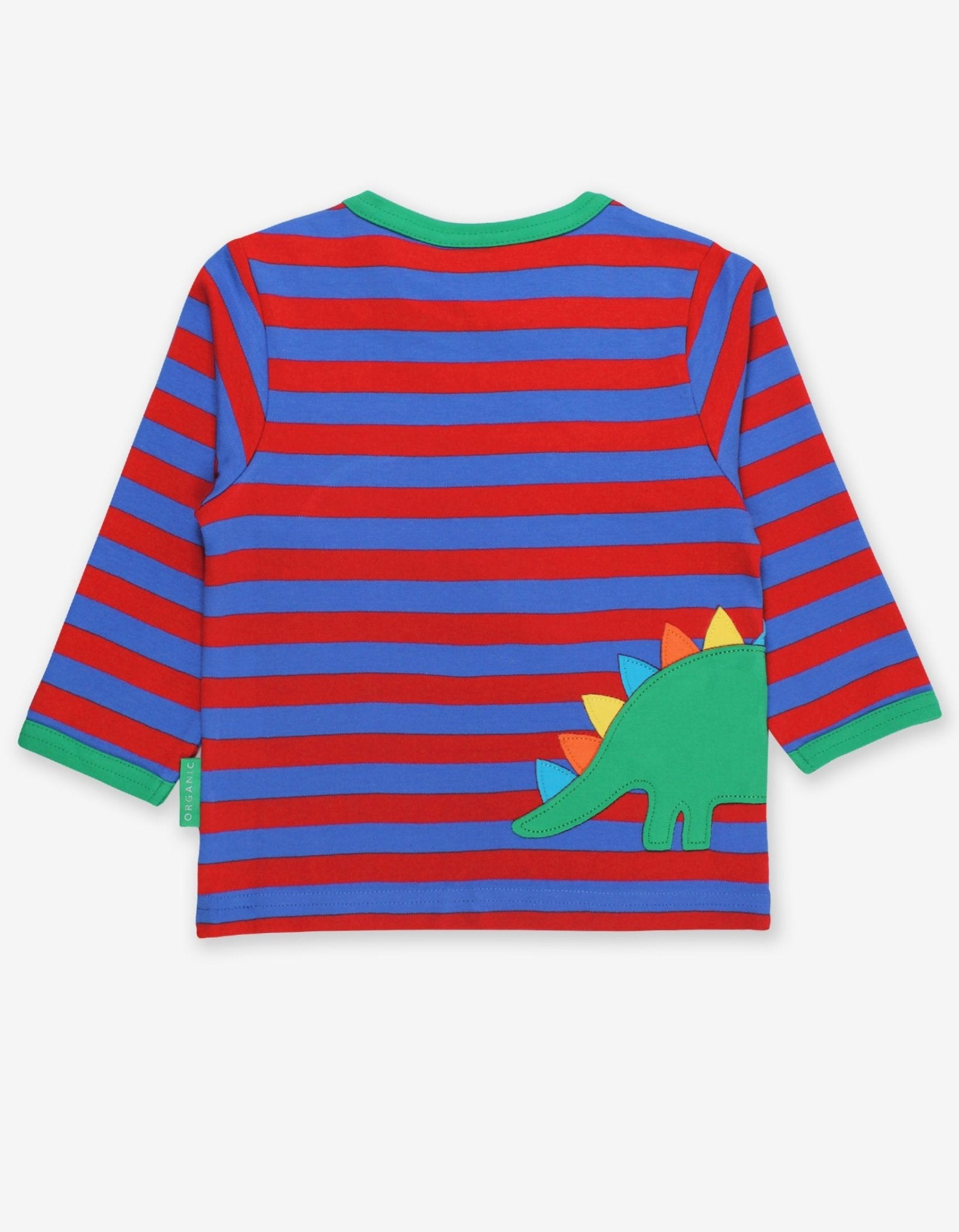 Organic Dino Applique Long Sleeved T Shirt
