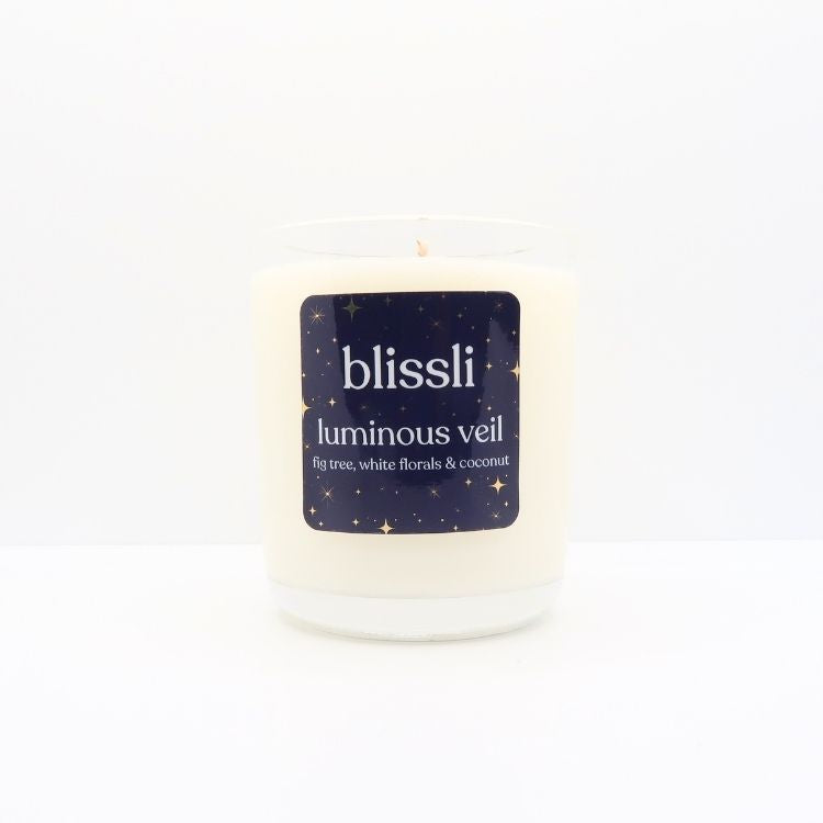 Luminous Veil Soy Candle Fig Tree White Florals Coconut 220g
