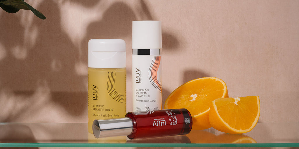 Radiant Skin Vitamin C + D Serum – Boosts Elasticity & Hydration by LUUV at www.brixbailey.com