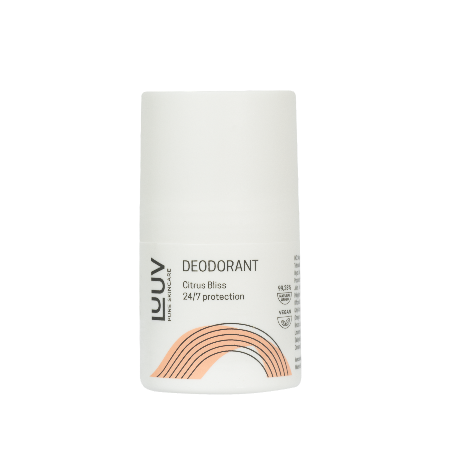 DEO Citrus Natural Deodorant – 24-Hour Freshness & Vegan by LUUV at www.brixbailey.com
