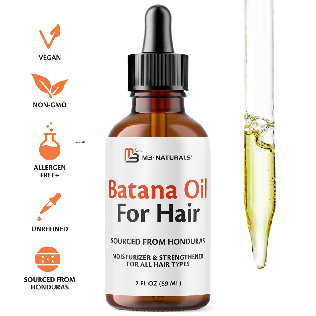 Vegan Batana Oil Pure and Unrefined 2 FL OZ