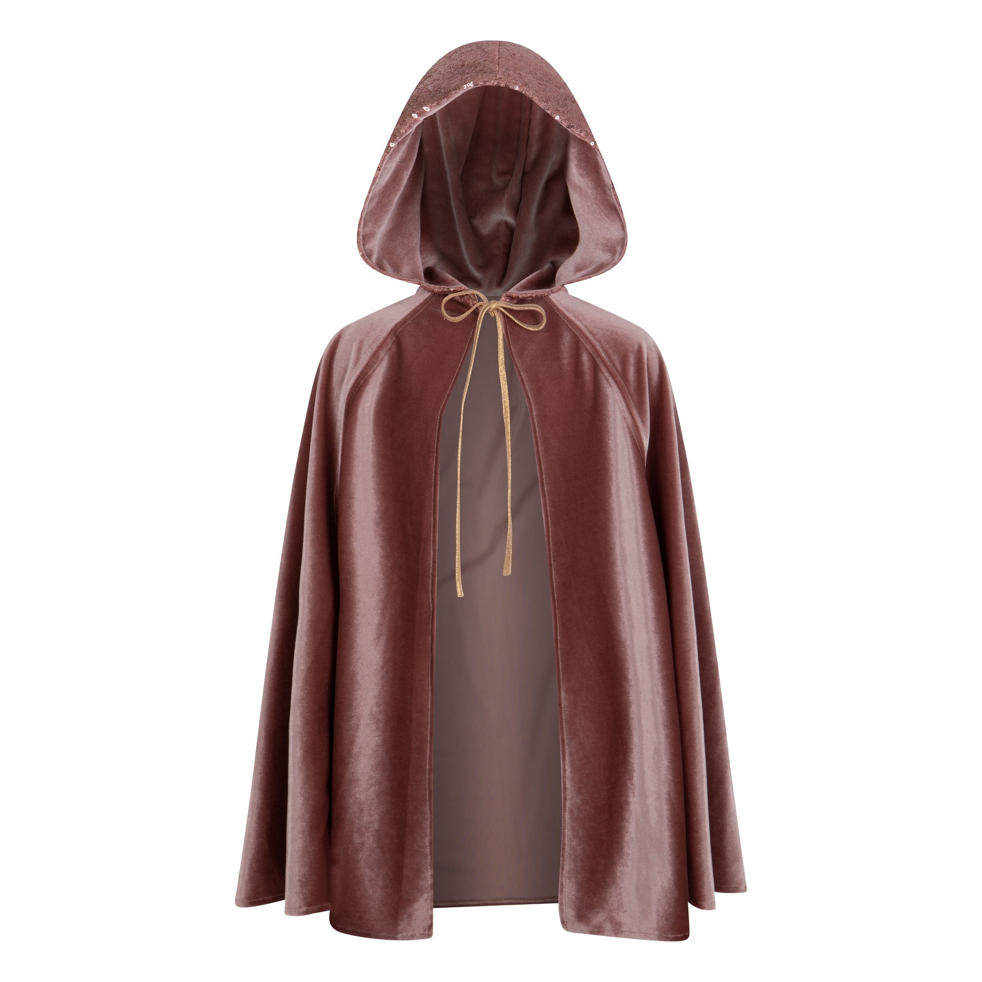 child in a cosmic pearl magic cape twirling with hands through the hand holes