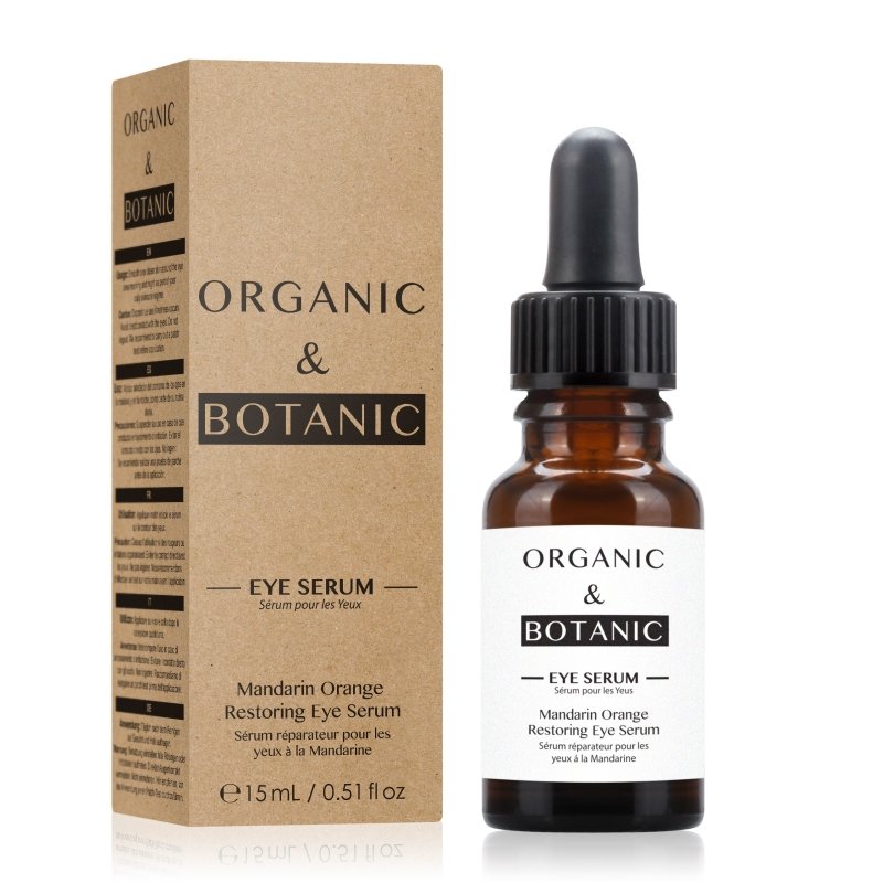 Mandarin Orange Restorative Eye Serum and Correcting Facial Serum Duo