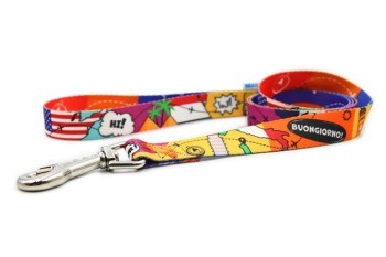 bold martingale dog collar for travel on a confident german shepherd in golden hour light